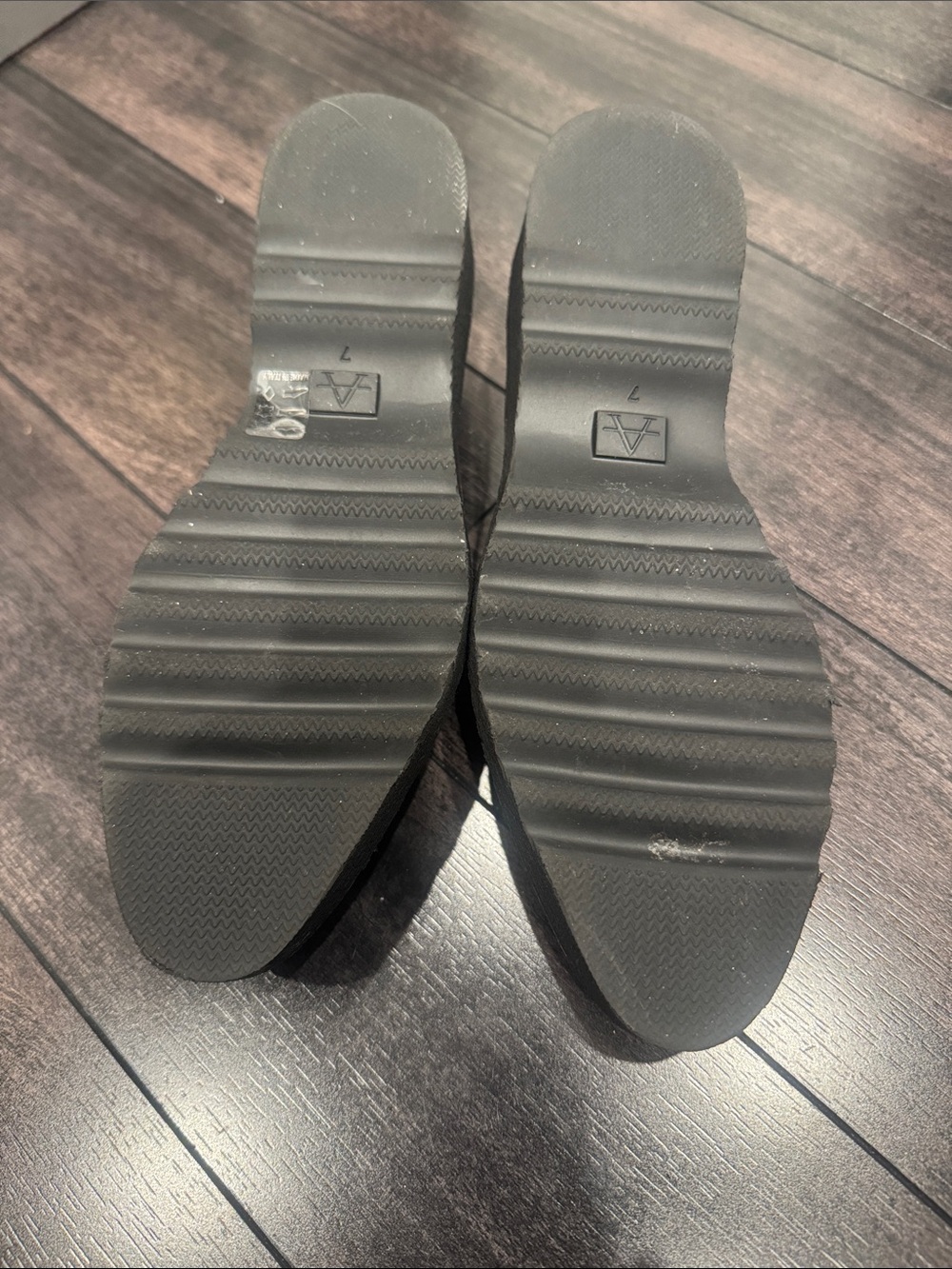 Aquatalia Kelsey Suede Black Slip-On Loafer - Picture 4 of 5